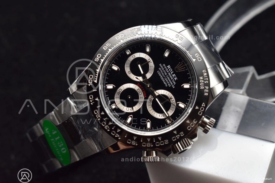 SS Thermal Dial 904L SH Black and Case Edition APSF Daytona 116500 733 Best Bracelet 1:1 0714